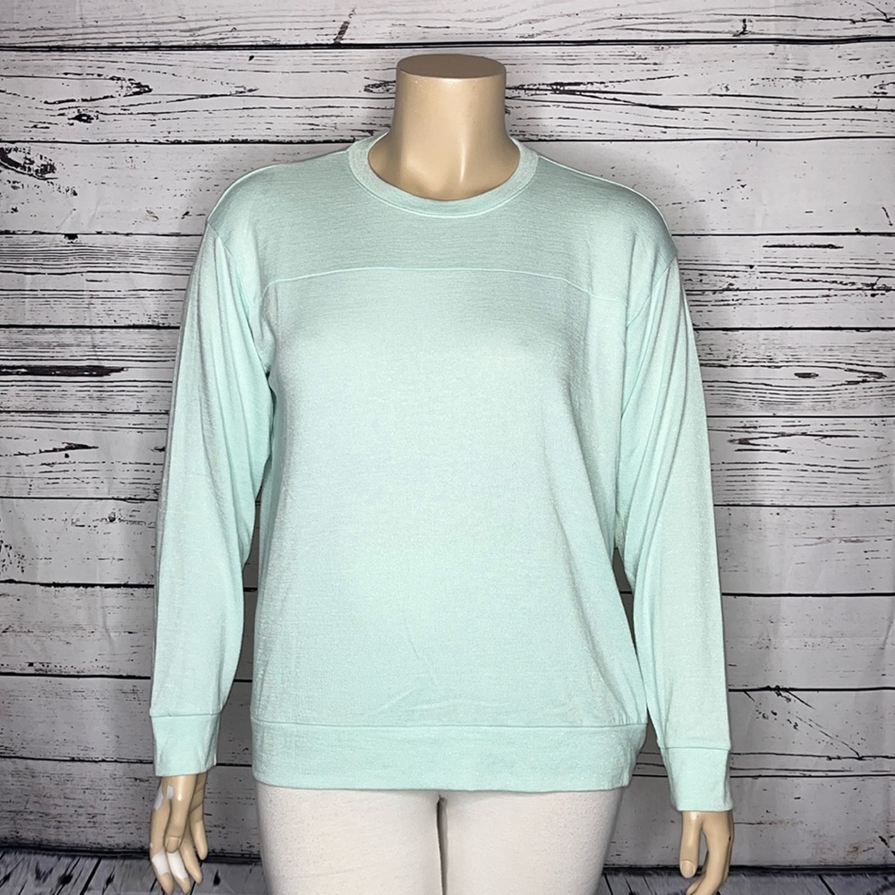 St. John’s Bay NWT Size PXXL Mint Green Long Sleeve Sweater Top